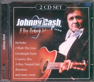Johnny Cash A Boy Named Johnny double CD UK Musicbank 2004 APWCD2506 - Bild 1 von 2