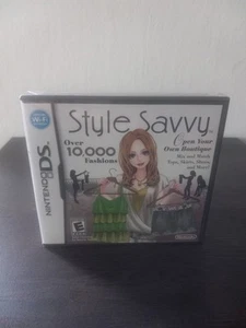 2009 Style Savvy Over 10,000 Fashions Game Nintendo DS New Factory Sealed - Picture 1 of 9