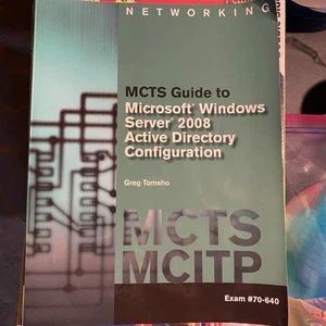 MCTS Guide to Configuring Microsoft® Windows Server® 2008 Active W CDs - Picture 1 of 5
