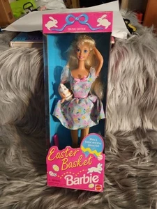 1995 Easter Basket Barbie #14613 Special Edition New - Picture 1 of 14