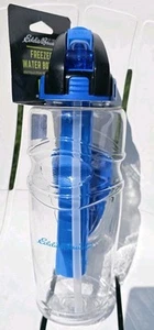 EDDIE BAUER Freeze Wasserflasche - klar/blau 32 oz - BRANDNEU - Bild 1 von 1