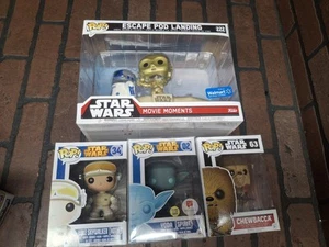 FUNKO POP! Star Wars Movie Moments Escape Pod Landing #222 Bundle Lot - Picture 1 of 4