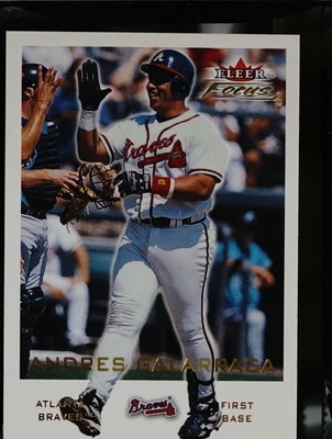 2001 Fleer Focus Baseball Andres Galarraga #168 - Image 1 of 2