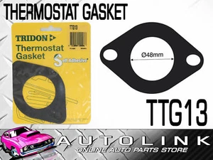 THERMOSTAT GASKET UNIVERSAL FITMENT 48mm WATER INLET - 2 BOLT HOLES - Picture 1 of 2