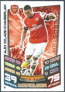 TOPPS MATCH ATTAX 2012-13- #011-ARSENAL-ALEX OXLADE-CHAMBERLAIN *NOVATO* - Imagen 1 de 1