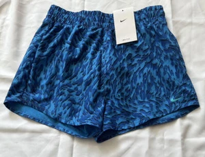 Nike Girl's Shorts Size Medium (10-12) DriFit NEW Photo Blue Active Wear - Picture 1 of 4