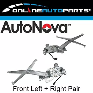 Front LH&RH Electric Power Window Regulators With Motor Pack for Commodore VN-VS - Picture 1 of 4