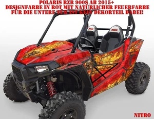 KIT GRÁFICO DE DECORACIÓN INVISION UTV POLARIS GENERAL/RZR 900S/1000XP NITRO B - Imagen 1 de 12