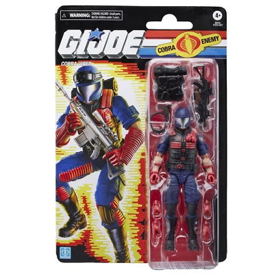 🔥G.I. Figura de acción Joe Classified Series retro Cardback Cobra Viper 6"🔥 Foto 1 de 4