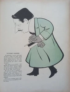 VITTORIO ZAMPIERI Attore Teatrale. - Picture 1 of 1