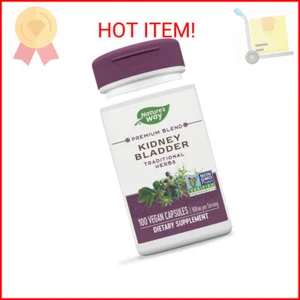 Nature's Way Kidney Bladder, Traditional Herbs Supplement, 900mg Per Serving, 10 - Picture 1 of 2