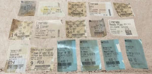 Lot (16) of 2014-2018 Movie Ticket Stubs! - Picture 1 of 5