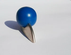 Blau Holz - Metal Griffe Möbelgriffe Küchengriff Schrank Türgriffe Modern Griff - Bild 1 von 2