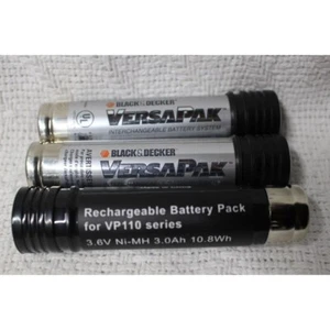 Black & Decker  (2)VP100 Silver, (1) VP110 Black (Opened Box) - Picture 1 of 1