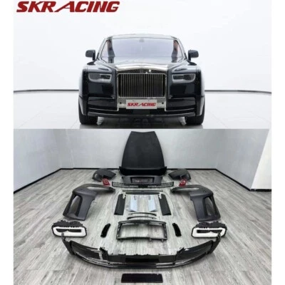 For 03-16 Rolls Royce Phantom Hood Front Rear Lip Bumper Body kits Aftermarket  - Image 1 of 4