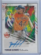 2020 Panini Diamond Kings DK Signature Purple FOTL Yordan Alvarez RC Auto /20