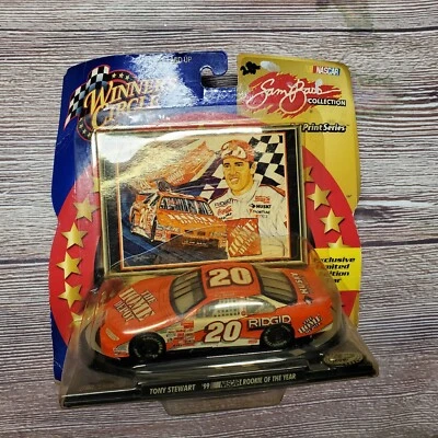 Vintage Winner's Circle Sam Brass Collection Tony Stewart Scale Model Car Nascar - Image 1 of 2