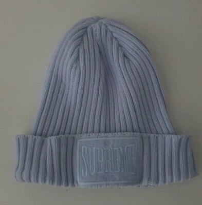 Bonnet Supreme Teinté FW22 Bleu Clair Fabriqué En Corée - Photo 1/4