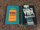 VHDL Second Edition(Perry, 1994)/A Guide To VHDL Syntax(Bhasker, 1995)-Hardcover