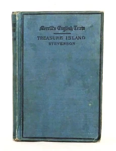 Merrill's English Certs 1909 Robert Louis Stevenson Treasure Island - Imagen 1 de 3