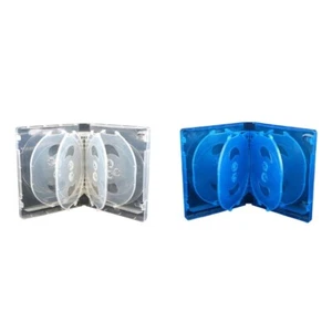 10 DVD Jewelry Case with Assembled Clear Tray Standard Empty Clear Replacement - Picture 1 of 10