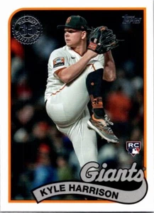 2024 Topps Series 1 - 1989 Topps Baseball #89B-95 Kyle Harrison (RC) - Picture 1 of 2