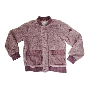 Burton Shawmut Fleece Jacket Women's Medium Fawn Shaggy - Picture 1 of 10