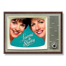 LAVERNE & SHIRLEY Classic TV 3.5 inches x 2.5 inches FRIDGE MAGNET 