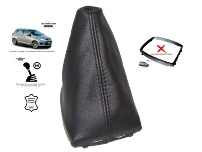 Cuffia Leva Cambio Per Ford C-Max II 2010-2019 Pelle - Immagine 1 di 4