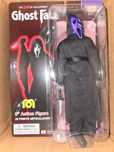 MEGO HORROR GHOSTFACE PURPLE COLOUR FACE 8 INCH ACTION FIGURE 2024 - Picture 1 of 2