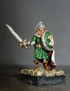 Rohan Captain 1787a Heritage Elan Merch 1978 OOP Vintage 25mm Lead D&D LotR Mini - Bild 1 von 9
