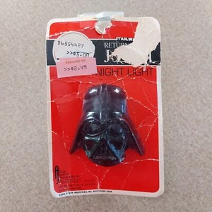 Star Wars Vintage Darth Vader Night Light 1983 Helmet Lights Up and Works! - Picture 1 of 9