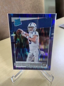 Jacob Eason 2020 Donruss Optic Purple Shock Prizm Rated Rookie RC #162 Colts - Bild 1 von 2