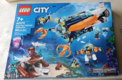 Lego System Town City Artic 60379 Deep Sea Explorer Submarine Building Toy - Image 1 of 4