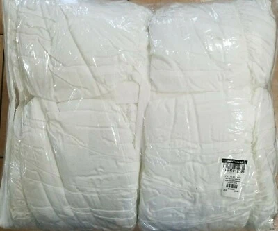 Pottery Barn Ruched Tencel White Twin Comforter #3654 - Image 1 of 2