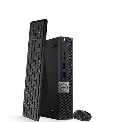 Dell OptiPlex Tiny PC Core i5-6th Computer 16GB RAM 256GB SSD Wi-Fi Windows 11 - Image 1 of 4