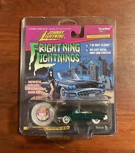 Johnny Lightning Fright’ning Lightning⚡️Elvira Macabre Mobile⚡️White Lightning - Picture 1 of 13