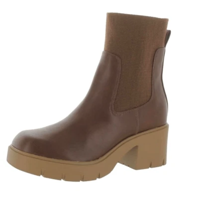 Wild Pair Botas Mujer Talla 5.5 Gruesas Marrón NUEVAS # Caja M415 Foto 1 de 4