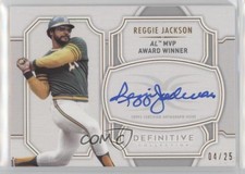 2020 Topps Definitive Collection Legendary /25 Reggie Jackson #LAC-RJA Auto HOF