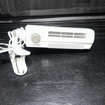 Lasko Portable Clip Stik 2-Speed White Ultra Slim Desk Office Fan Model 4006 - Image 1 of 2