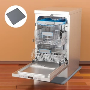  Dishwasher Waterproof Tray Pan for Leaks Bathroom Silicone Shatterproof - Picture 1 of 12