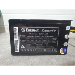 Enermax Liberty ELT500AWT 80 PLUS Power Supply Black 500W Silent-Fan For Desktop - Picture 1 of 13