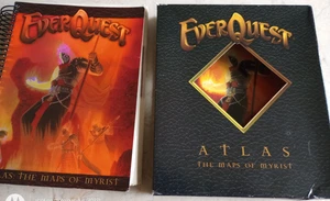 2002 SONY EVERQUEST ATLAS DIE KARTEN DES MYRISTEN SPIRAL TASCHENBUCH & SCHUBER/BOX - Bild 1 von 4