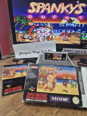Spanky’s Quest - Super Nintendo SNES PAL - Boxed Complete And Tested - Image 1 of 4