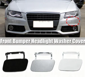 For Audi A4 B8 2008-12 Left Right Front Bumper Headlight Washer Nozzle Cover Cap - Foto 1 di 26