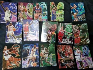 American Basketball Cards Fleer 95-96 15 Assorted Lot Of Preowned - Picture 1 of 7