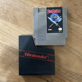Final Fantasy (Nintendo NES,1990) Authentic Cartridge With Sleeve,See Photos,VGC