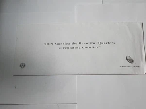2019 P & D America The Beautiful Quarters (10) Circulating Coin Set - #11312-29 - Picture 1 of 7