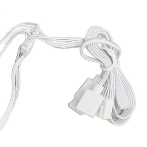 White Memory Cooling Fan Double 6025PWM 1000 To 3000RPM 5V 3Pin Aura Sync AR NEW - Zdjęcie 1 z 12