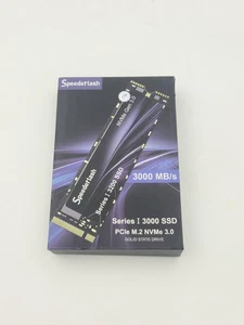 Speederflash Series I 3000 SSD 1 TB PCIe M.2 NVMe Gen3 unità a stato solido 3000 MB/s - Foto 1 di 5